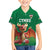 Custom Wales Football Go Champions Kid Hawaiian Shirt Cymru am byth Green Style