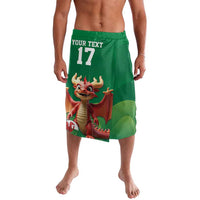 Custom Wales Football Go Champions Lavalava Cymru am byth Green Style