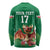 Custom Wales Football Go Champions Long Sleeve Shirt Cymru am byth Green Style