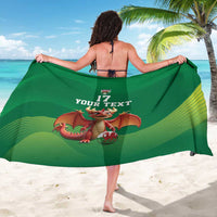 Custom Wales Football Go Champions Sarong Cymru am byth Green Style