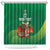 Custom Wales Football Go Champions Shower Curtain Cymru am byth Green Style