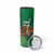 Custom Wales Football Go Champions Skinny Tumbler Cymru am byth Green Style