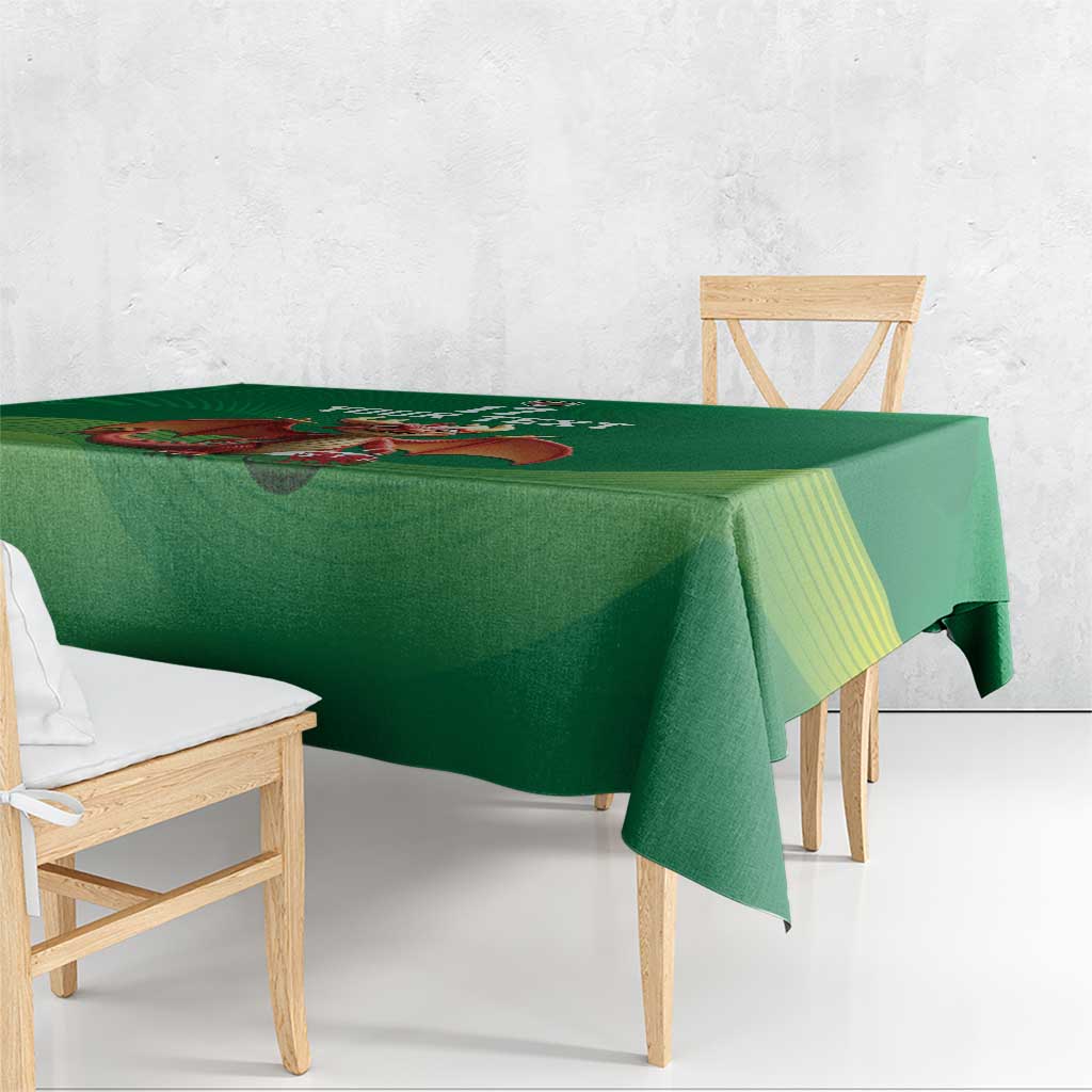 Custom Wales Football Go Champions Tablecloth Cymru am byth Green Style