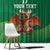 Custom Wales Football Go Champions Window Curtain Cymru am byth Green Style