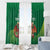 Custom Wales Football Go Champions Window Curtain Cymru am byth Green Style