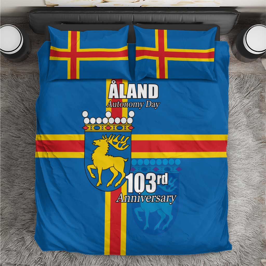 Aland's Autonomy Day Bedding Set 103rd Anniversary