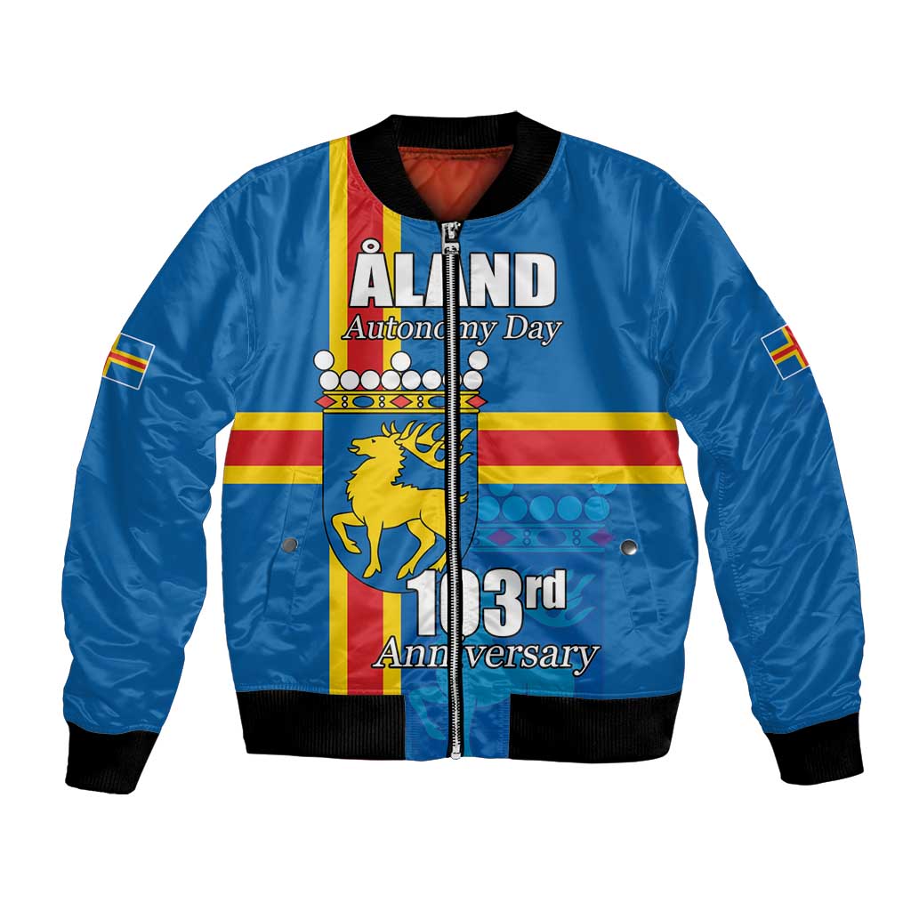 Aland's Autonomy Day Bomber Jacket 103rd Anniversary