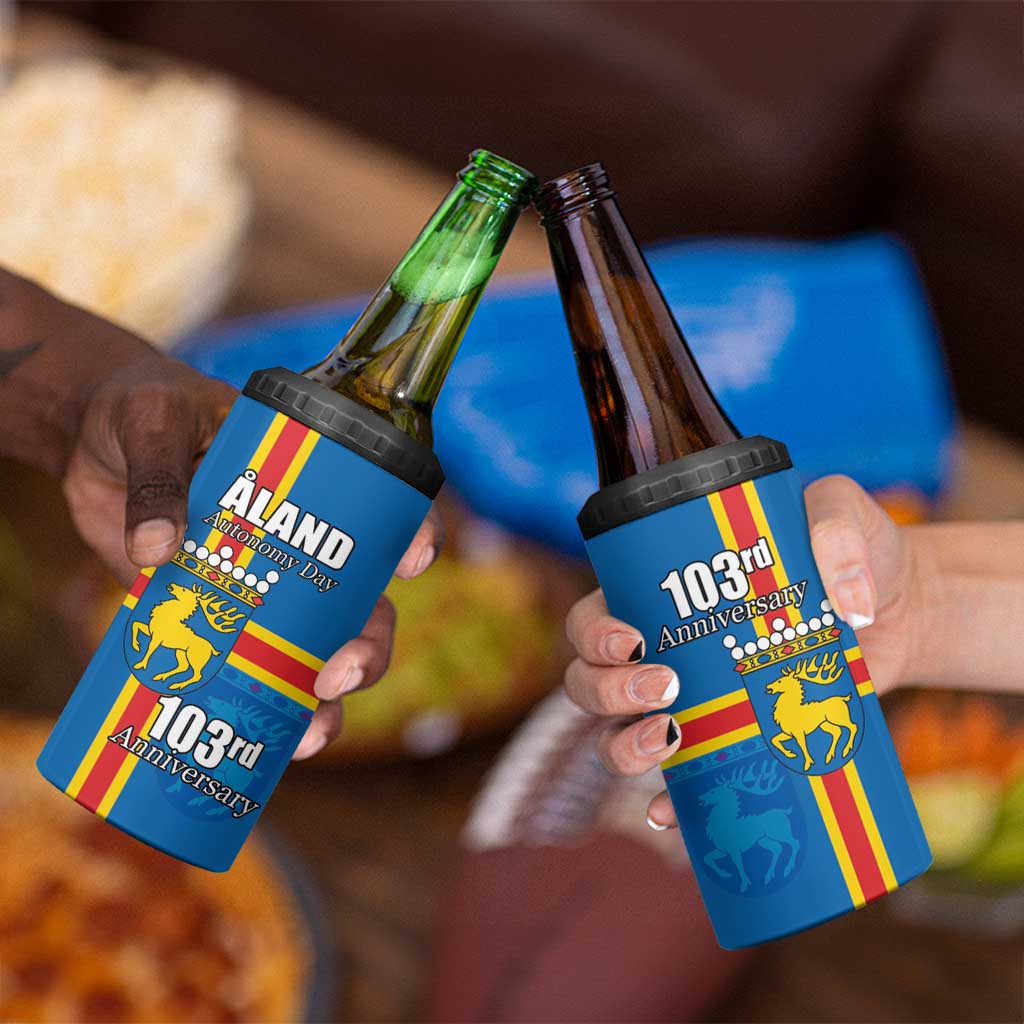 Aland's Autonomy Day 4 in 1 Can Cooler Tumbler 103rd Anniversary