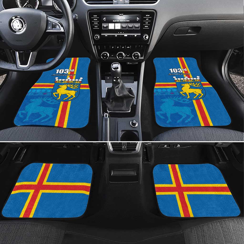 Aland's Autonomy Day Car Mats 103rd Anniversary