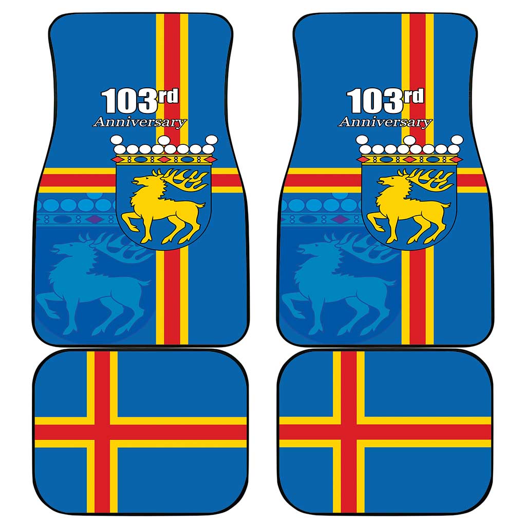 Aland's Autonomy Day Car Mats 103rd Anniversary
