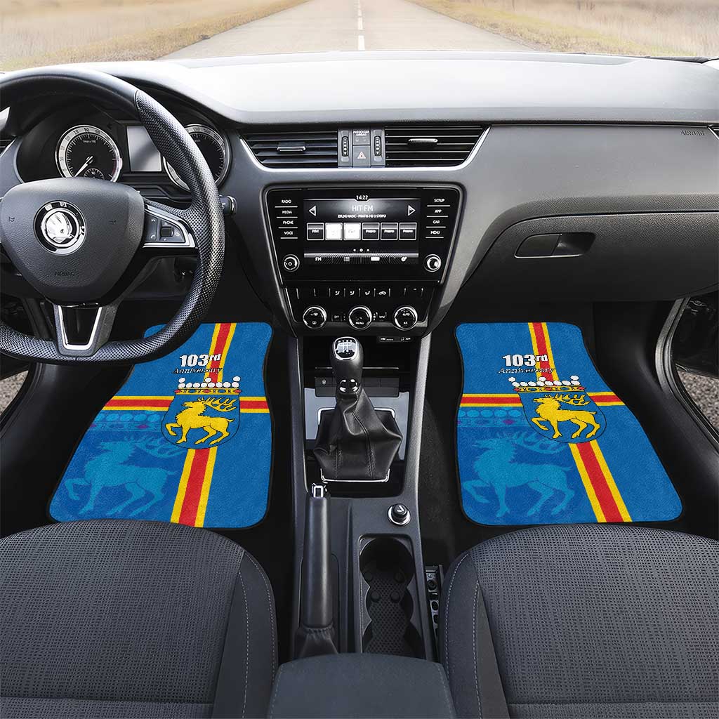 Aland's Autonomy Day Car Mats 103rd Anniversary