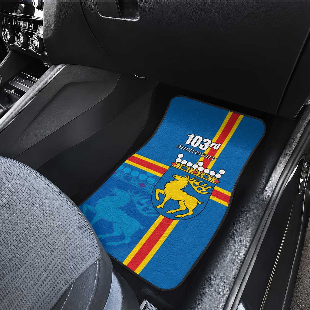 Aland's Autonomy Day Car Mats 103rd Anniversary