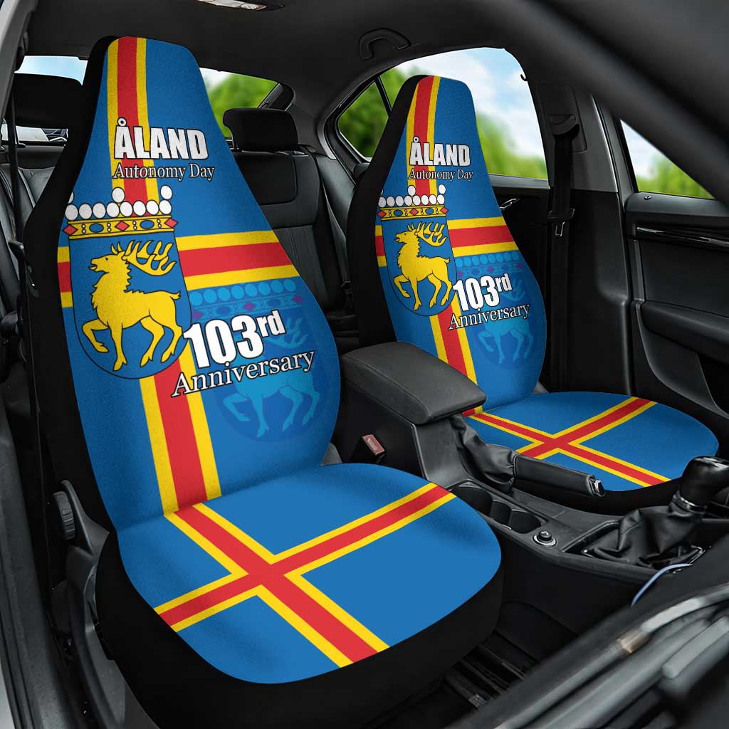 Aland's Autonomy Day Car Seat Cover 103rd Anniversary