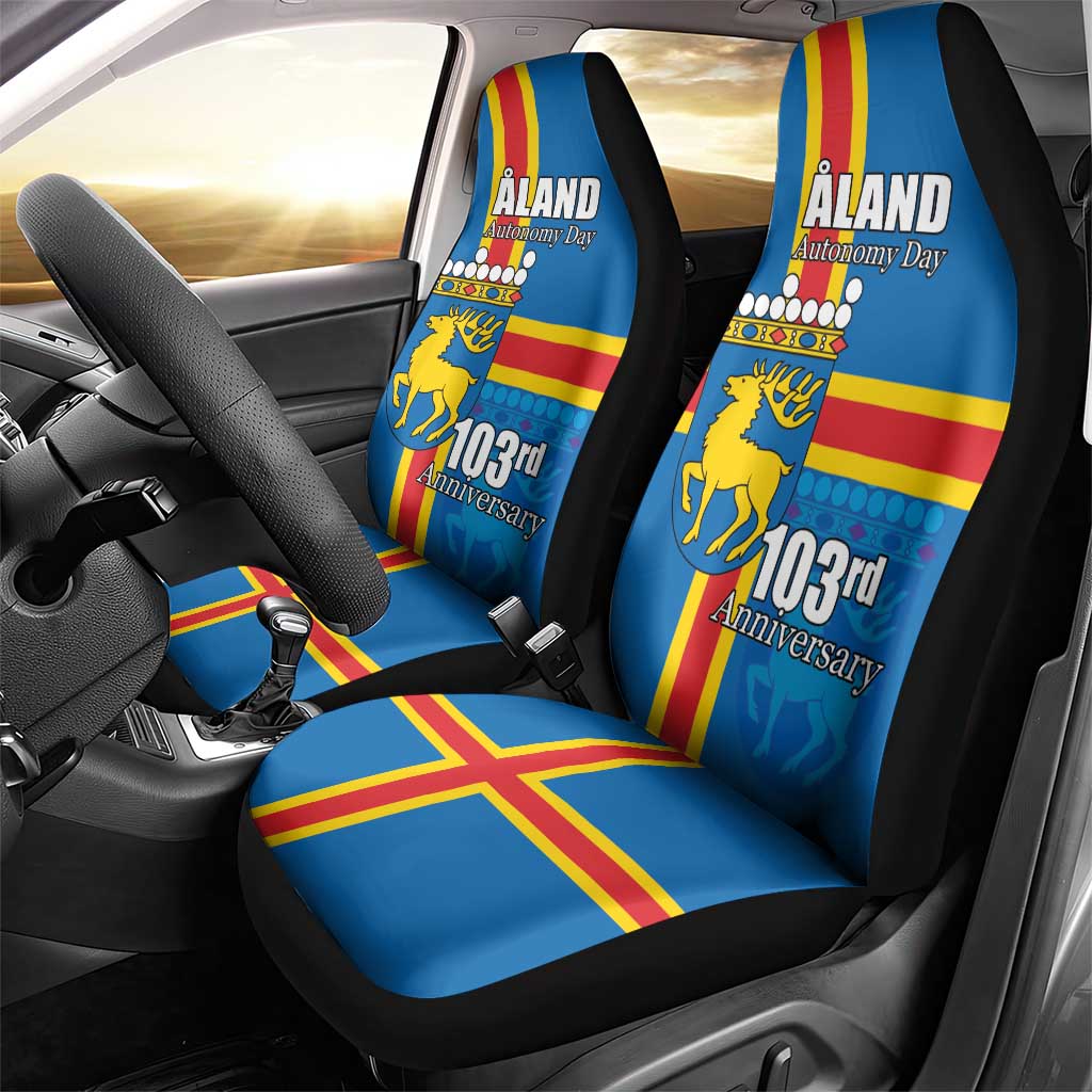 Aland's Autonomy Day Car Seat Cover 103rd Anniversary