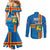 Aland's Autonomy Day Couples Matching Mermaid Dress and Long Sleeve Button Shirt 103rd Anniversary
