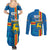 Aland's Autonomy Day Couples Matching Summer Maxi Dress and Long Sleeve Button Shirt 103rd Anniversary