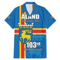 Aland's Autonomy Day Family Matching Mermaid Dress and Hawaiian Shirt 103rd Anniversary