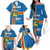 Aland's Autonomy Day Family Matching Off The Shoulder Long Sleeve Dress and Hawaiian Shirt 103rd Anniversary