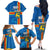 Aland's Autonomy Day Family Matching Off The Shoulder Long Sleeve Dress and Hawaiian Shirt 103rd Anniversary