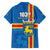 Aland's Autonomy Day Family Matching Off The Shoulder Long Sleeve Dress and Hawaiian Shirt 103rd Anniversary