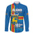 Aland's Autonomy Day Family Matching Off The Shoulder Long Sleeve Dress and Hawaiian Shirt 103rd Anniversary
