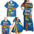 Aland's Autonomy Day Family Matching Off Shoulder Maxi Dress and Hawaiian Shirt 103rd Anniversary