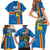 Aland's Autonomy Day Family Matching Short Sleeve Bodycon Dress and Hawaiian Shirt 103rd Anniversary