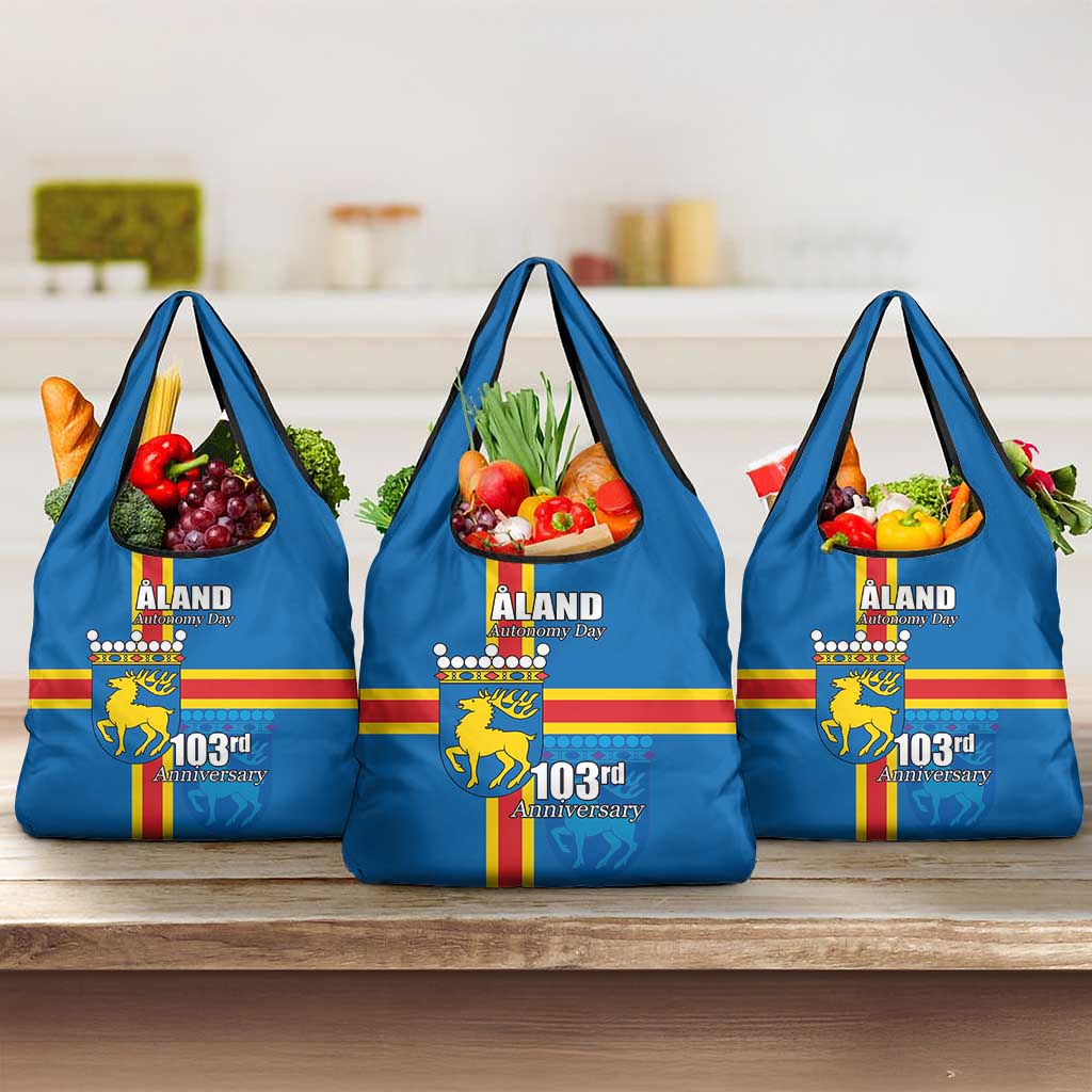 Aland's Autonomy Day Grocery Bag 103rd Anniversary