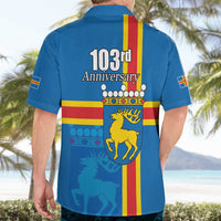 Aland's Autonomy Day Hawaiian Shirt 103rd Anniversary