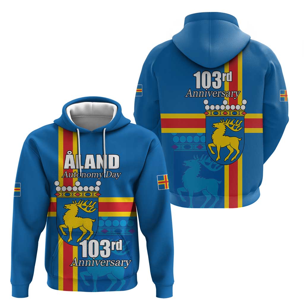 Aland's Autonomy Day Hoodie 103rd Anniversary