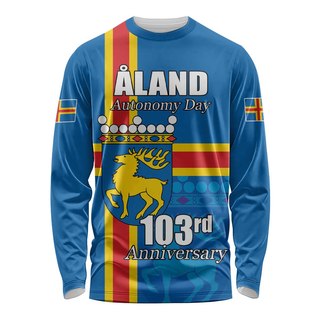 Aland's Autonomy Day Long Sleeve Shirt 103rd Anniversary