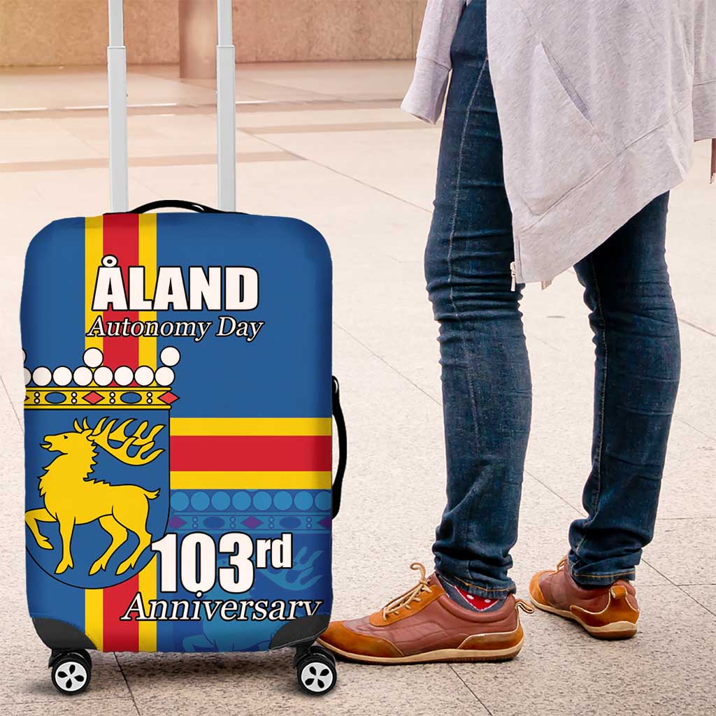Aland's Autonomy Day Luggage Cover 103rd Anniversary