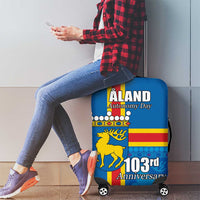 Aland's Autonomy Day Luggage Cover 103rd Anniversary