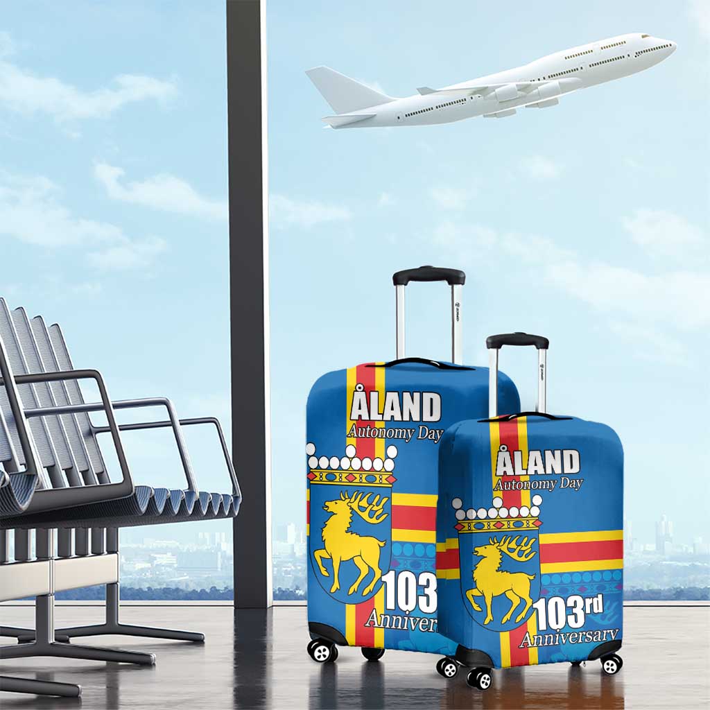 Aland's Autonomy Day Luggage Cover 103rd Anniversary