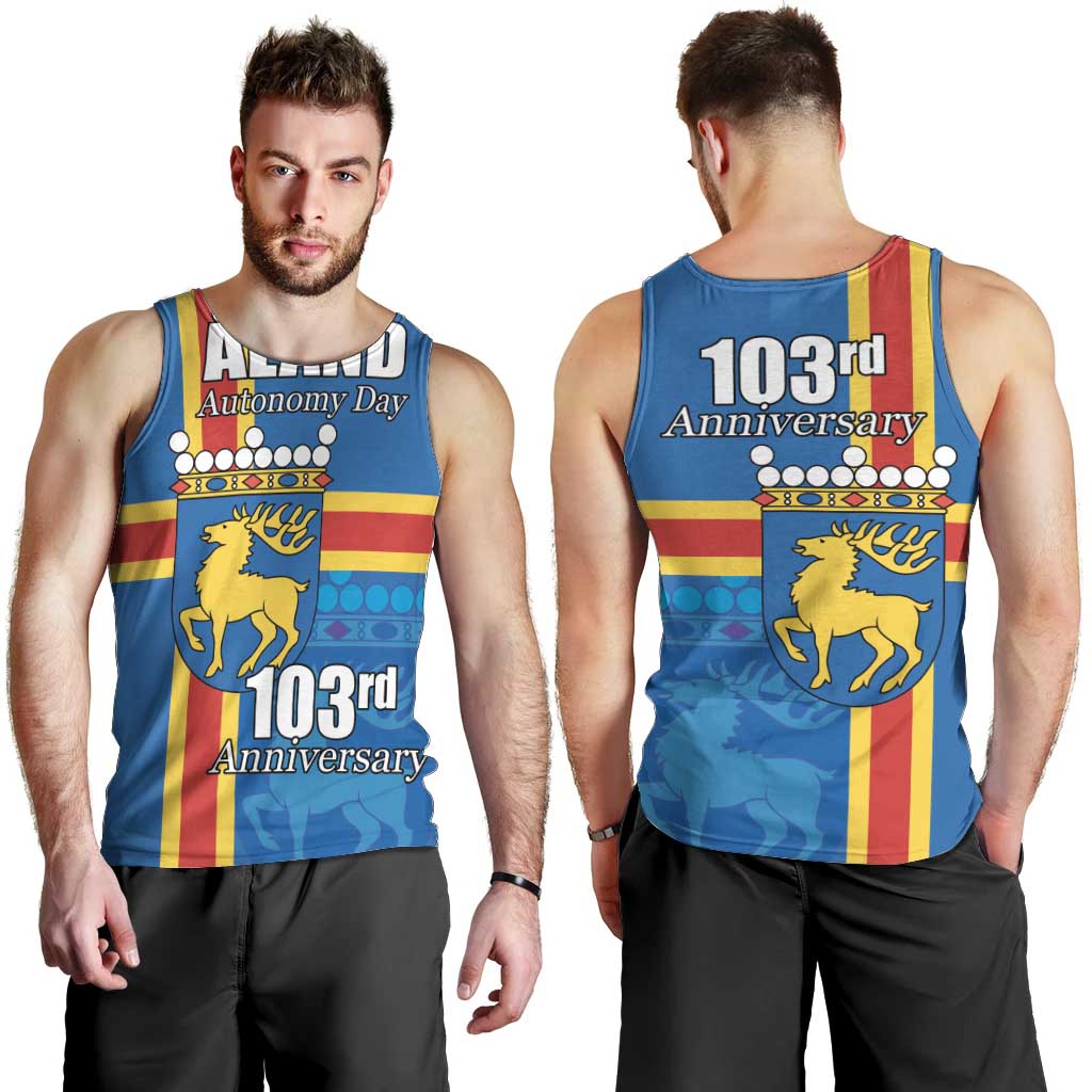 Aland's Autonomy Day Men Tank Top 103rd Anniversary