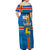 Aland's Autonomy Day Off Shoulder Maxi Dress 103rd Anniversary