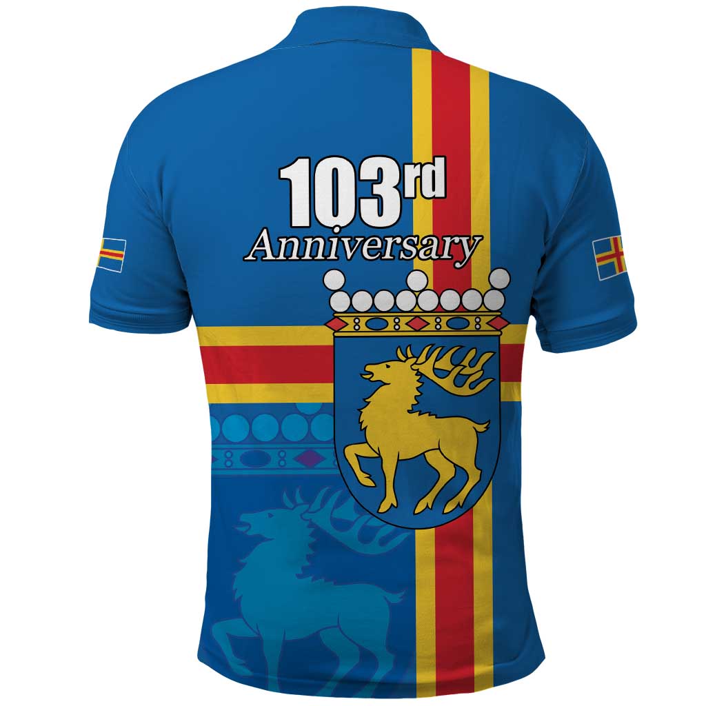 Aland's Autonomy Day Polo Shirt 103rd Anniversary