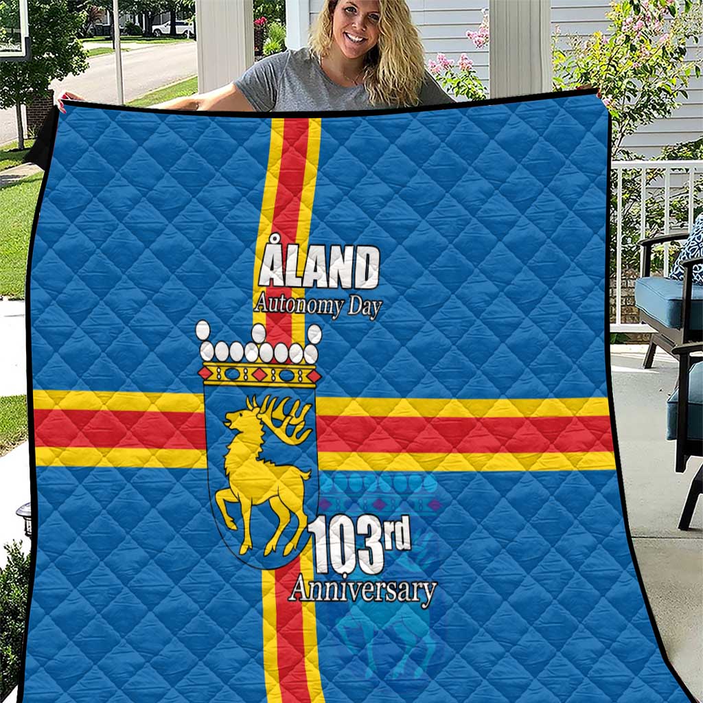 Aland's Autonomy Day Quilt 103rd Anniversary