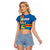 Aland's Autonomy Day Raglan Cropped T Shirt 103rd Anniversary
