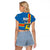 Aland's Autonomy Day Raglan Cropped T Shirt 103rd Anniversary