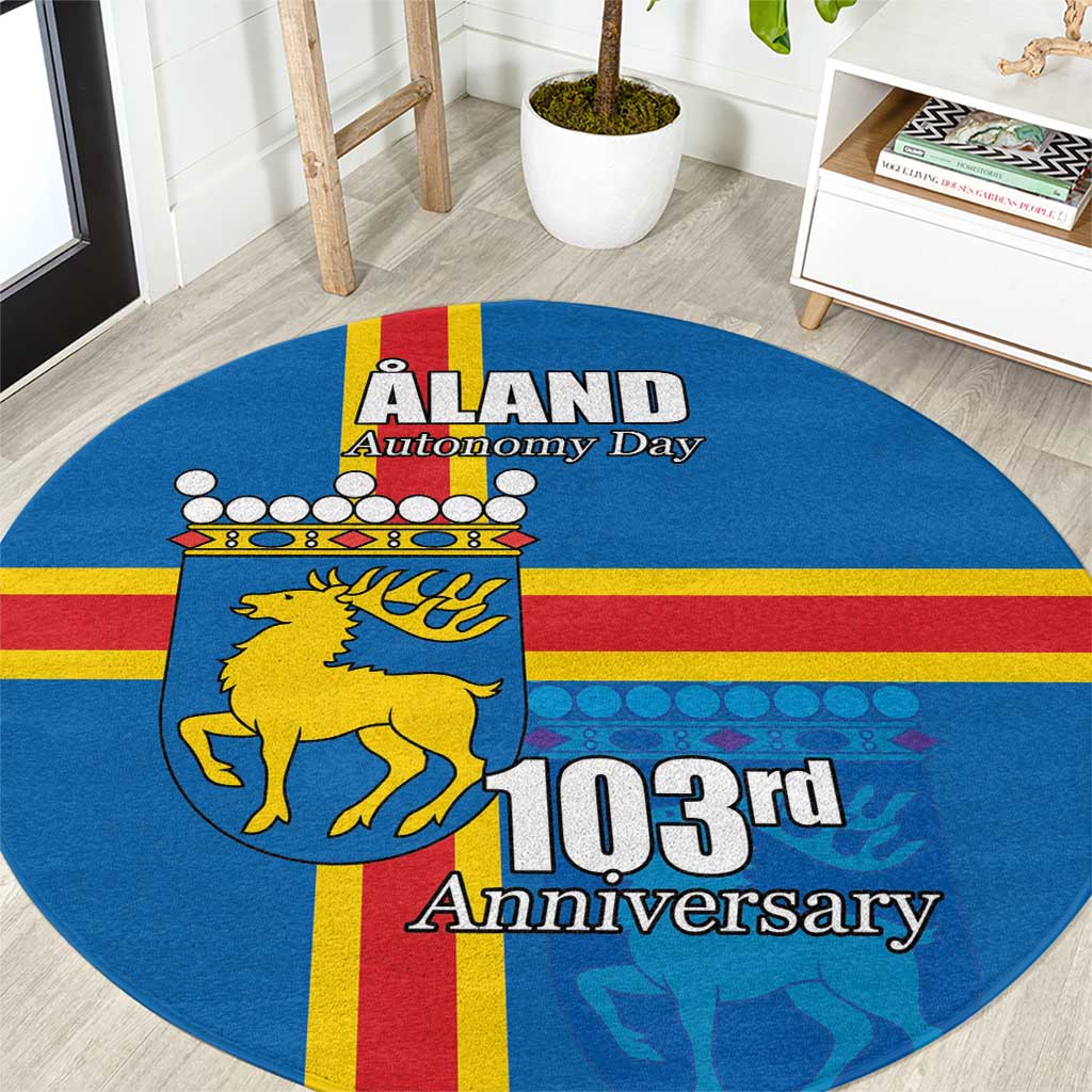 Aland's Autonomy Day Round Carpet 103rd Anniversary