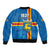 Aland's Autonomy Day Sleeve Zip Bomber Jacket 103rd Anniversary