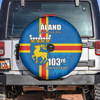 Aland's Autonomy Day Spare Tire Cover 103rd Anniversary