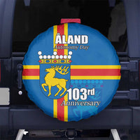 Aland's Autonomy Day Spare Tire Cover 103rd Anniversary