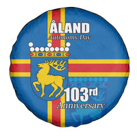 Aland's Autonomy Day Spare Tire Cover 103rd Anniversary