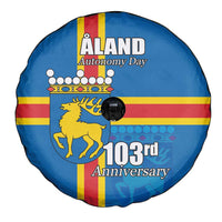 Aland's Autonomy Day Spare Tire Cover 103rd Anniversary