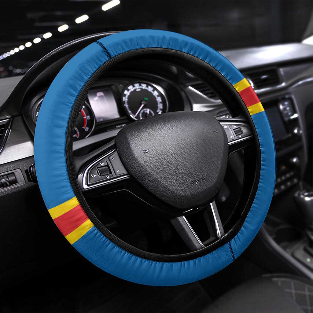 Aland's Autonomy Day Steering Wheel Cover 103rd Anniversary