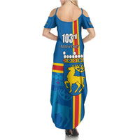 Aland's Autonomy Day Summer Maxi Dress 103rd Anniversary