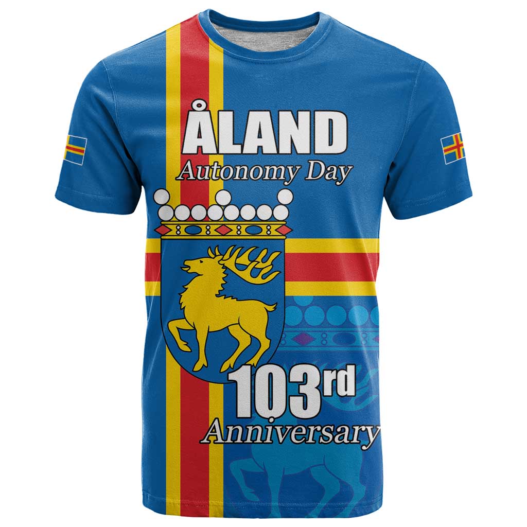Aland's Autonomy Day T Shirt 103rd Anniversary