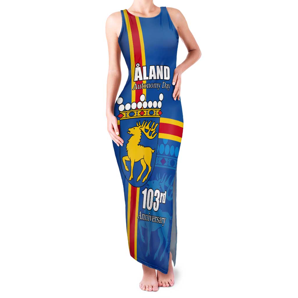 Aland's Autonomy Day Tank Maxi Dress 103rd Anniversary